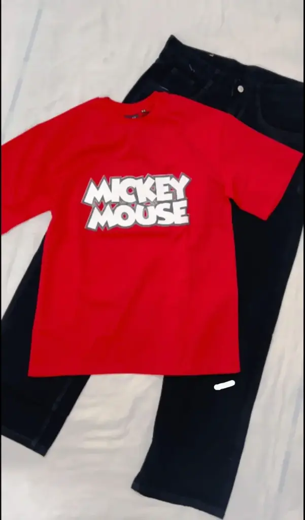 Casual T-Shirt & Jeans Combo Set